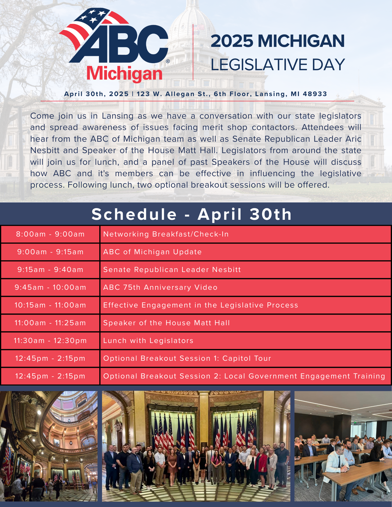 2025 Legislative Day One-Pager (correct times)638797291899304508